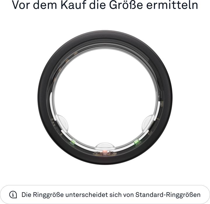 Actual product image Oura Ring Gen3 Horizon (7, Stealth)