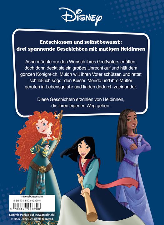 Produktbild Ravensburger Disney: Starke Heldinnen - Noch mehr Girl Power. Erstleseabenteuer (Deutsch, Annette Neubauer, The Walt Disney Company, 2025)