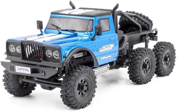Produktbild Hobbytech Scale Crawler CRX18 Flat Cage 6x6 Blau, RTR, 1:18 (RTR Ready-to-Run)