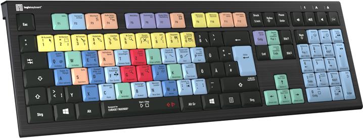 Actual product image Logickeyboard Cubase/Nuendo Astra2 BL dt. (PC) (DE, Cable)