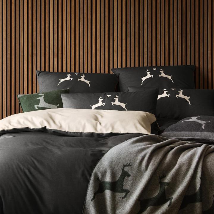 Produktbild Elegante Alpenchic Hirsche (Bettwäsche Set, 155x200 cm + 80x80 cm)