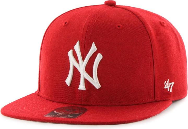 47 Brand Snapback Kinder Cap - LIL SHOT New York Yankees rot (52, 53, 54, 55, 56)