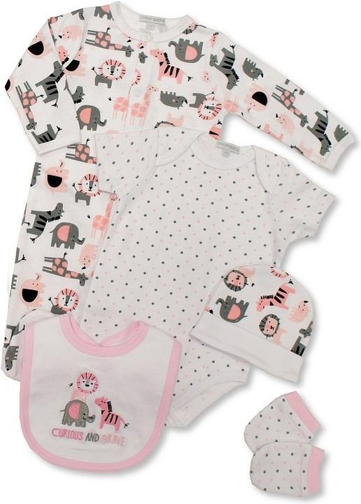 Produktbild Universal Textiles Curious And Brave Strampelanzug Set Baby (5erPack) (56)