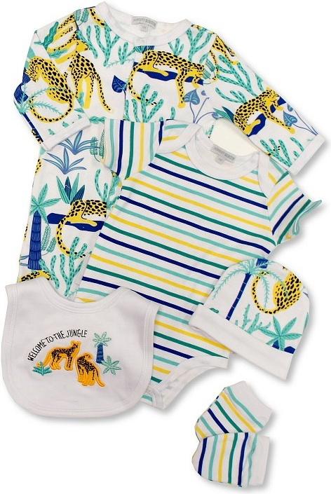 Produktbild Universal Textiles Welcome To The Jungle Strampelanzug Set Baby (5erPack) (68)