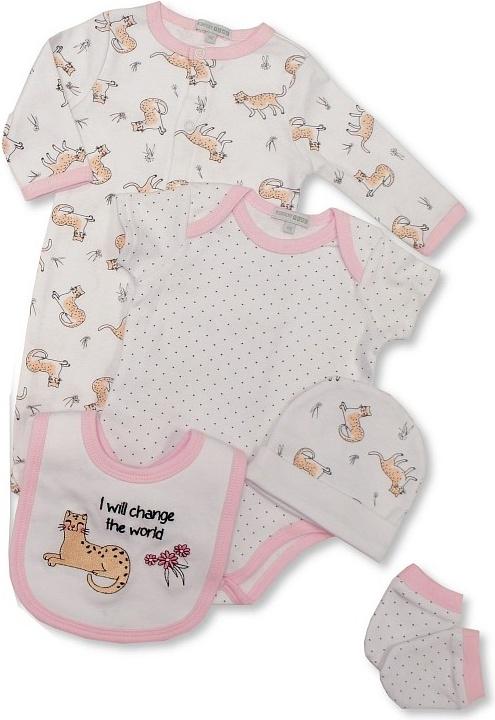 Actual product image Universal Textiles I Will Change The World Romper Suit Set Baby (5Pack) (68)