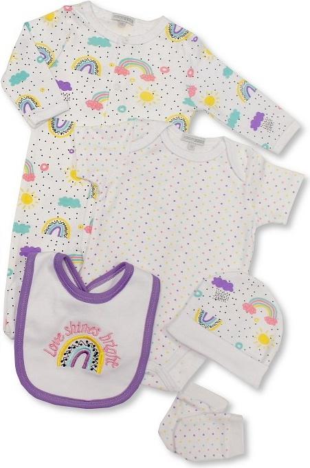 Universal Textiles Love Shines Bright Strampelanzug Set Baby (5erPack) (68)