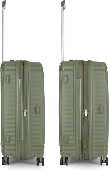 Image du produit Stratic Straw T 4 roues Trolley L 76 cm avec soufflet extensible (90 l, XL (à partir de 115l))