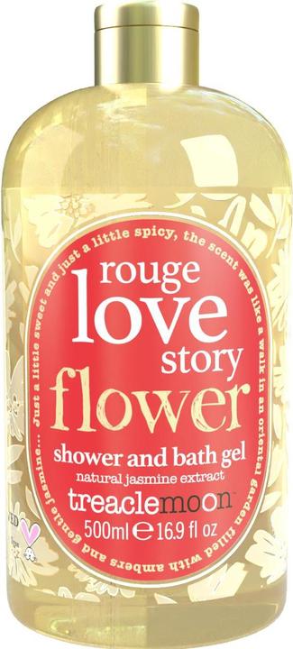 Produktbild Treaclemoon Rouge Love Story Dusch- & Badegel 500ml mit natürlichem Jasminduft (500 ml)