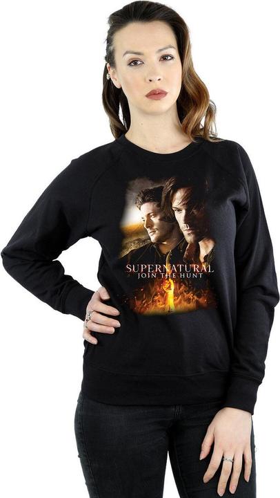 Immagine prodotto Supernatural Felpa Donna/Ladies Flaming Poster (XL)