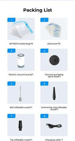 Actual product image Creality Vacuum sealer pump (Cleaning)