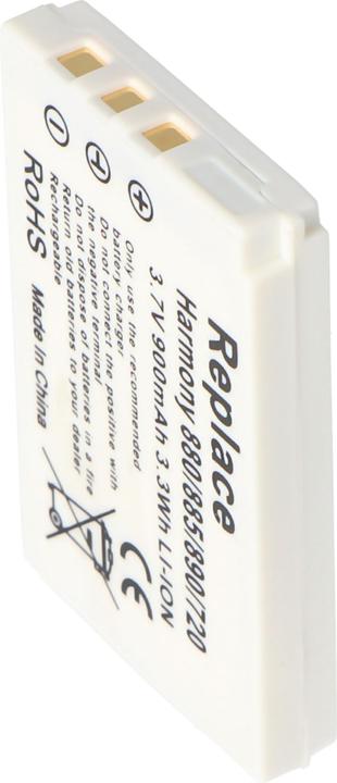 Actual product image Logitech Akku pHarmony 720 Remote, 880, 885, 890, One (Device specific, 950 mAh)