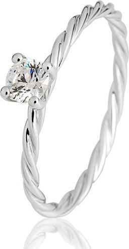 Breuning Verlobungsring Kordel (48, 585/14 K Gold)