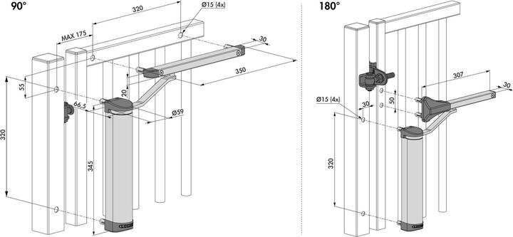 Produktbild Locinox Torschliesser LION (Gartentor, Outdoor)
