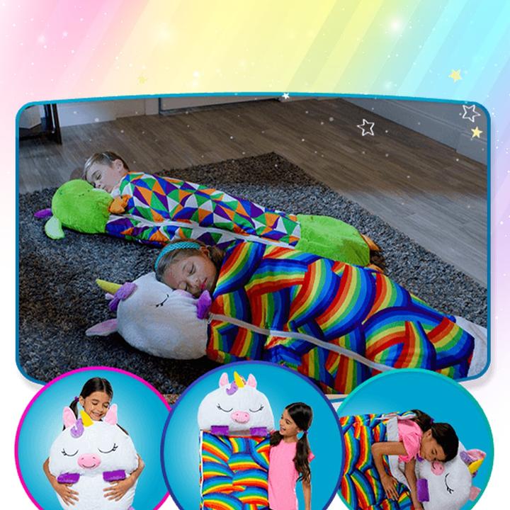 Actual product image Happy Nappers Nappers Cat pink | Large 6-12 years | Play - cuddle - sleep | Children's sleeping bag (137 cm)