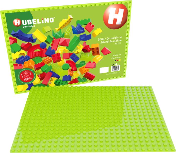 Actual product image Hubelino Base plate green