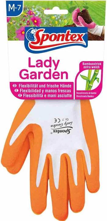Produktbild Spontex Gartenhandschuhe, Farbe: sortiert, Grösse: 7, waschbar bis 40 °C (7)