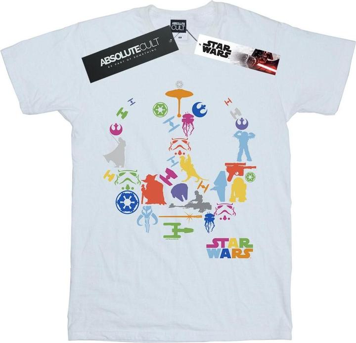 Star Wars Silhouette Collage TShirt (4XL)