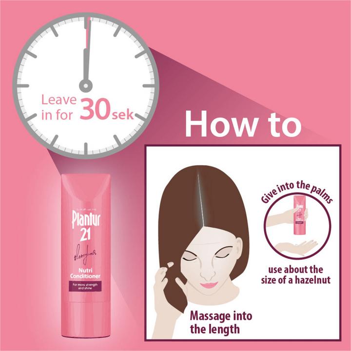 Actual product image Plantur 39 21 Nutri Conditioner for long hair, 175 ml (175 ml)