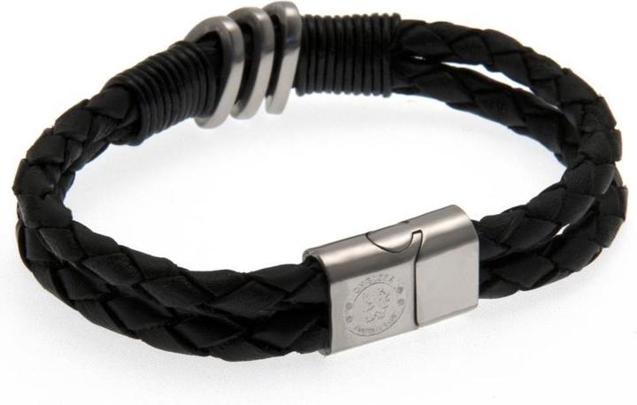 Immagine prodotto Chelsea FC Bracciale in pelle (20 cm, 100% pelle)