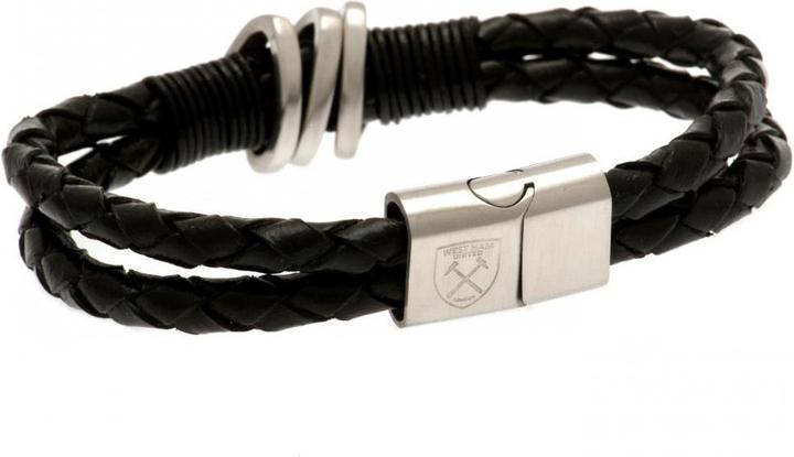 Immagine prodotto West Ham United FC Bracciale in pelle (20 cm, 100% pelle)