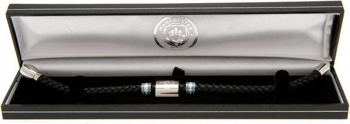 Immagine prodotto Manchester City FC Bracciale Colore Anello Pelle (20 cm, 100% pelle)