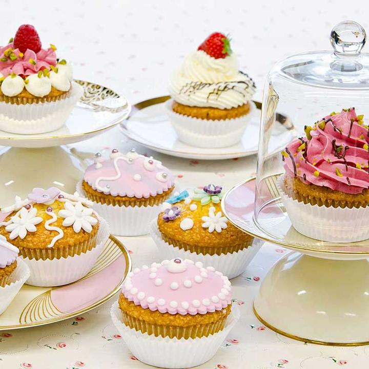 Immagine prodotto Städter Stampi per cupcake bianchi (7 cm)