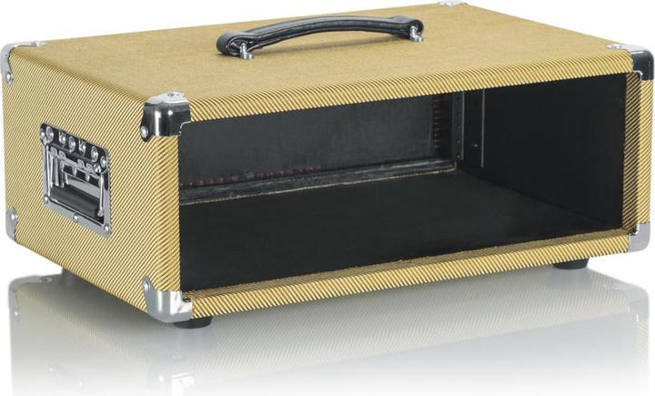 Produktbild Gator Cases GR-RETRORACK-3TW Retro Rack Vintage Amp Vibe Rack Case 3U Tweed (Verstärker)