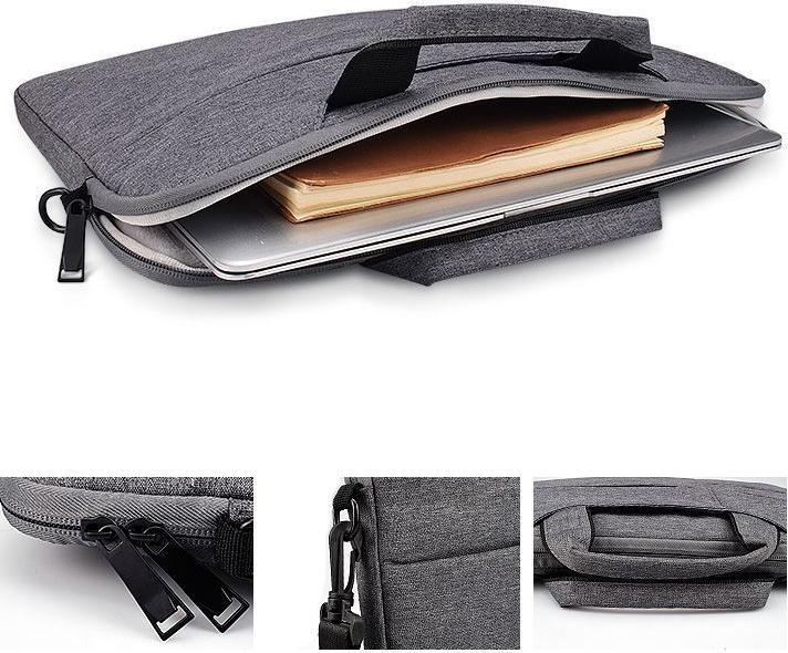 Produktbild Tech-Protect Pocketbag 15"-16" dark grey (16")