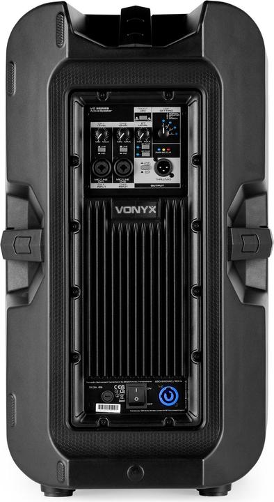 Image du produit Vonyx Actieve speaker - VD712A Bi-amplified speaker - DJ speaker met Bluetooth - 12 (Actif)