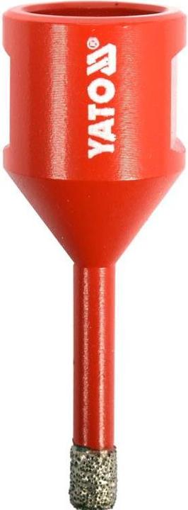 Produktbild Yato Profi Diamant-Lochsäge Ø 6mm, M14-Aufnahme für Winkelschleifer, für Fliesen, Feinsteinzeug, Nat (6 Millimeter)