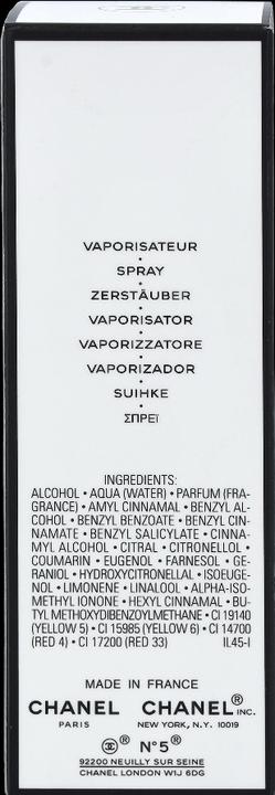 Actual product image Chanel No 5 (Eau de toilette, 50 ml)