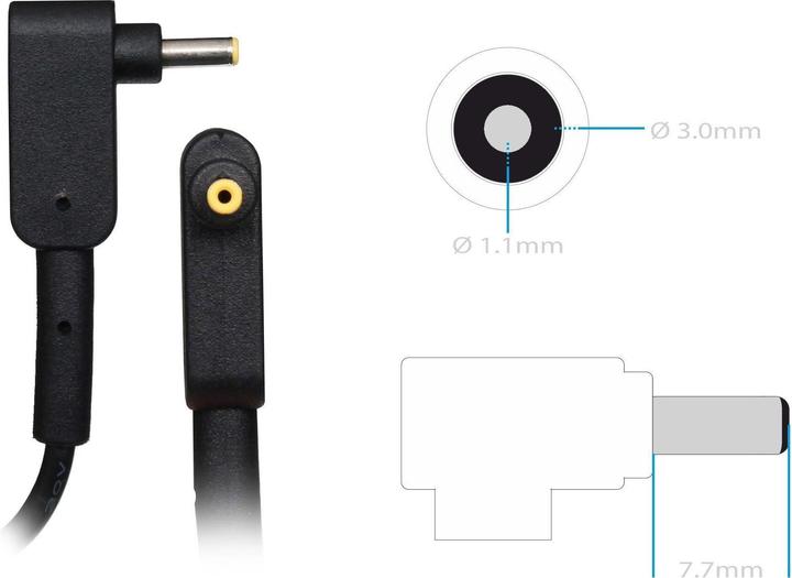 Actual product image Acer KP.0650H.016 (65 W)