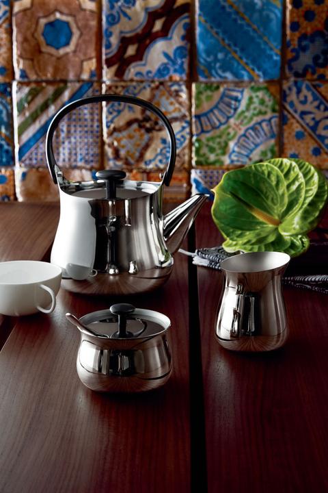 Actual product image Alessi Sugar bowl platinum (0.21 l)