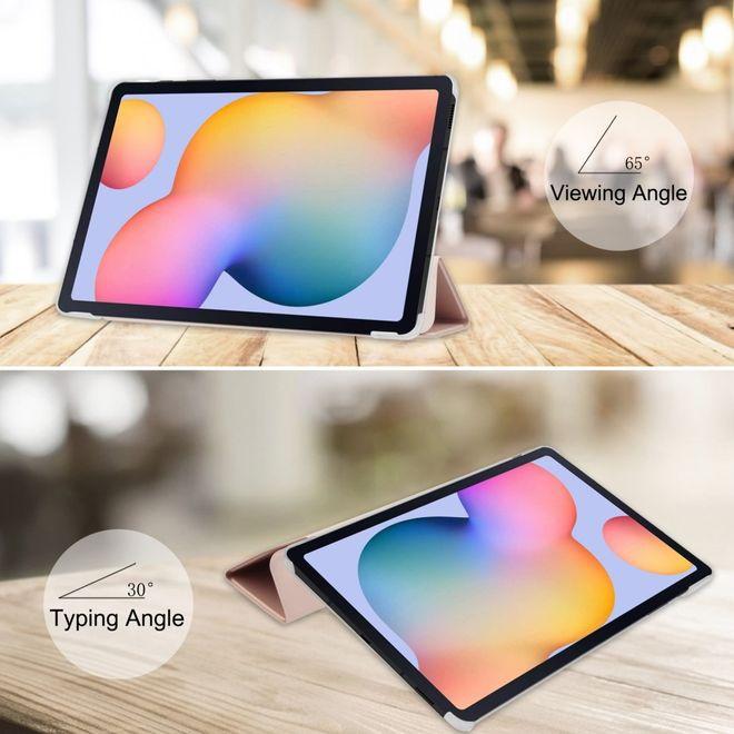 Image du produit MU Classic Étui en cuir pliable trois fois (Galaxy Tab A7 10.4 (2020))