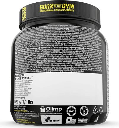 Image du produit Olimp Sport Nutrition Olimp Amino EAA Xplode Powder (boîte de 520g) (Ananas, 1 pcs, 520 g)