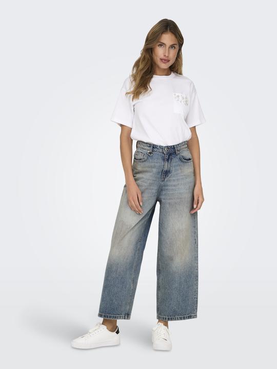 Produktbild Only ONLLAFAYETTE Mittlere Taille Weiter Beinschnitt Jeans Jeans mit weitem Bein (W29/L30)