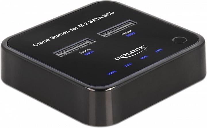 Actual product image Delock Docking and cloning station USB-C - 2x M.2 SATA