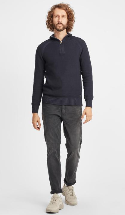 Immagine prodotto Blend Thompson Maglione In Maglia Grossa Pullover Maglieria Da Donna Con Colletto Troyer In Cotone 1 (M)
