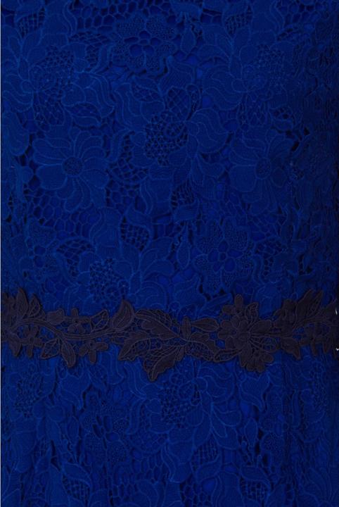Image du produit Paper Dolls Robe bodycon bleue en dentelle crochetée (36)