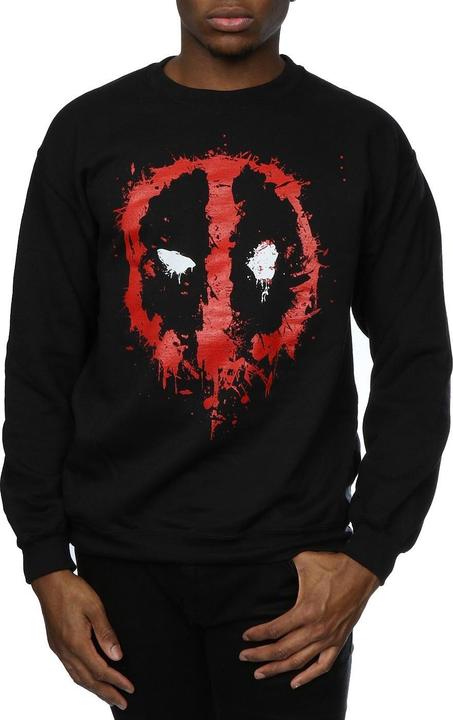 Produktbild Deadpool Splat Face Sweatshirt (L)