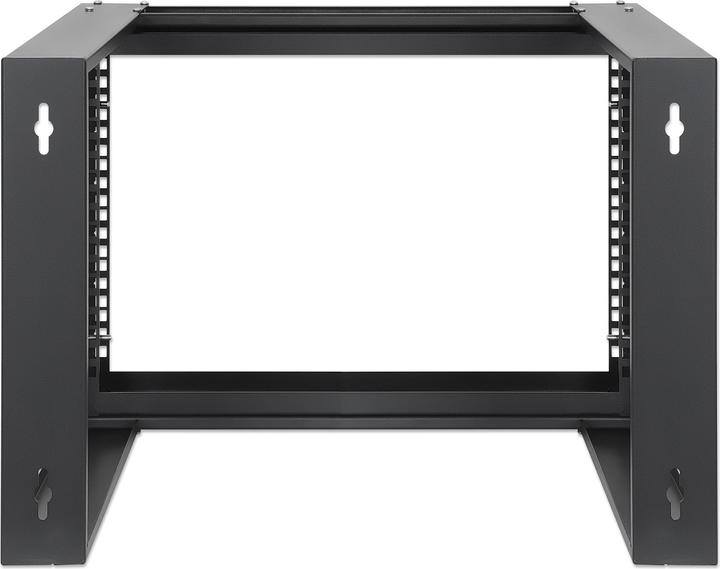 Image du produit Intellinet Rack de laboratoire 19" pour montage mural, 2 rails de support, 6 UH (6 HE, Rack 19 pouces)