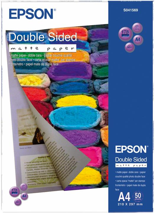 Epson double-sided mat (178 g/m², A4, 50 x)