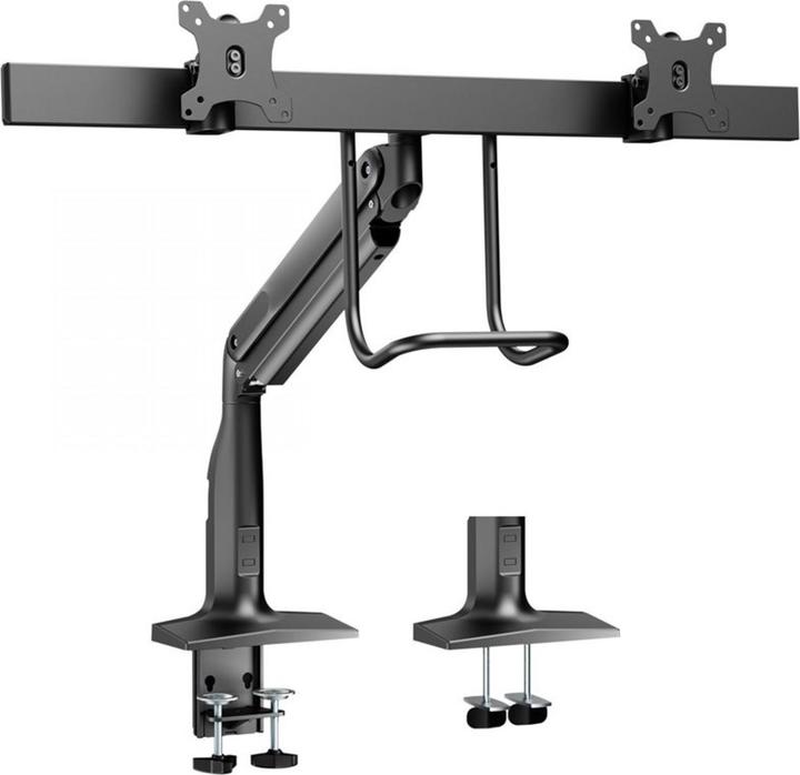 Actual product image V7 Dual Monitor Gas Spring Mount (Table, 32.01")