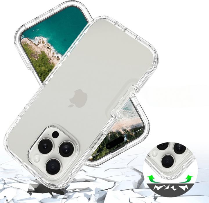 Immagine prodotto Cover-Discount iPhone 16 Pro Max - Stossfeste Hybrid Handyhülle (Apple iPhone 16 Pro Max)