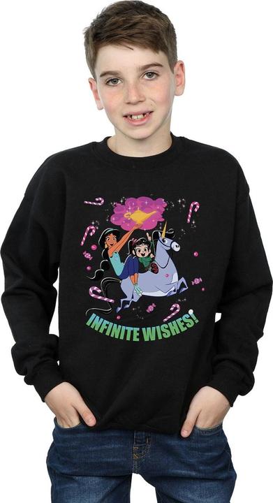Produktbild Disney Wreck It Ralph Jasmine And Vanellope Sweatshirt Jungen (116)