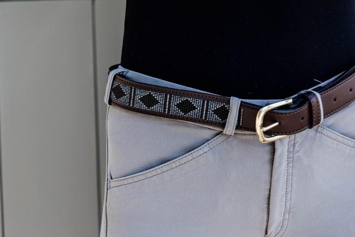 Actual product image Kentucky Horsewear Handmade beaded belt (S)