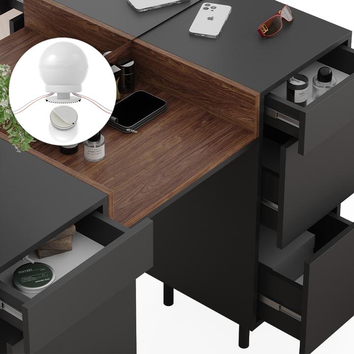 Produktbild Vicco Anika mit Beleuchtung (120 x 80 x 40 cm)