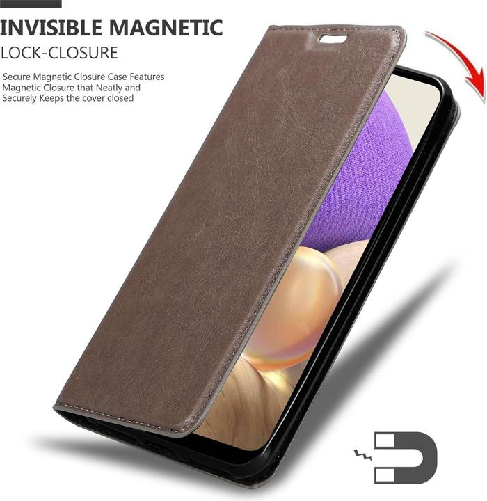 Immagine prodotto Cadorabo Copertina magnetica invisibile del libro (Samsung Galaxy A32 5G)