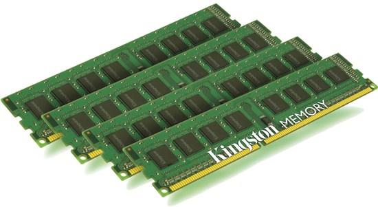 Actual product image Kingston Memory DDR3 32GB Kit, 1333MHz 30mm (4 x 8GB, 1333 MHz, DDR3-RAM, DIMM)