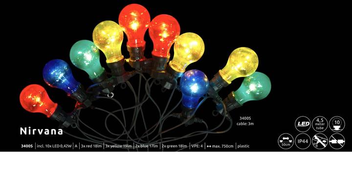 Produktbild Globo LED Lichterkette Nirvana (4.50 m)